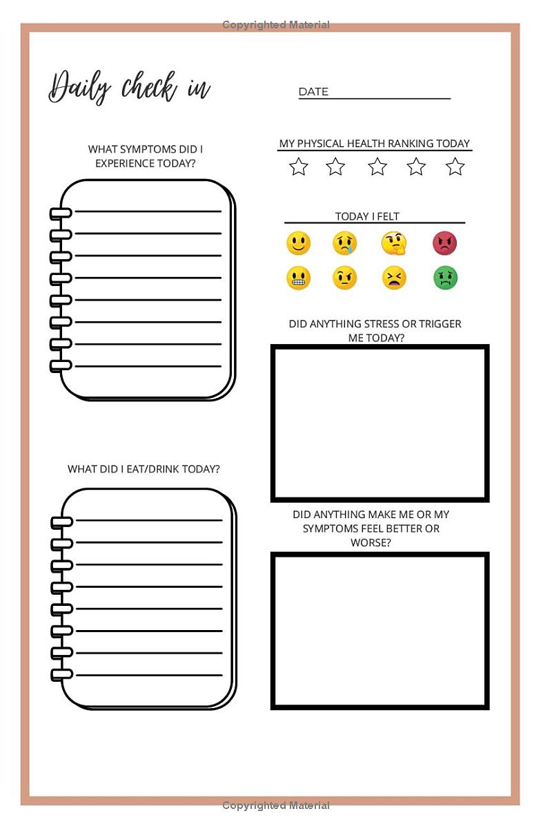 My 90-Day Health Journal: A Tool for Tracking Symptoms and Identifying Triggers